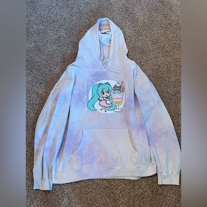 Hatsune Miku x Pusheen Oversized Hoodie - Size Medium